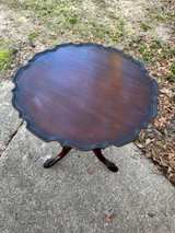 Mahogany Pie Crust Tea Table - Image 2