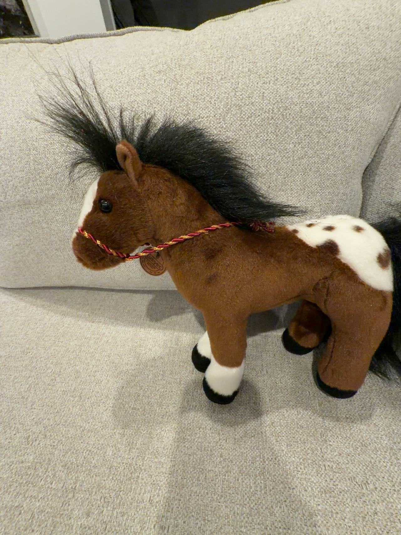 Breyer Aurora Appaloosa Plush Horse Brown/White