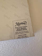 Markings Peace in the Country Ring Binder Address Book - Image 1