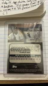 2025 Topps Stadium Club Frank Thomas #170 Baseball Card - Image 2