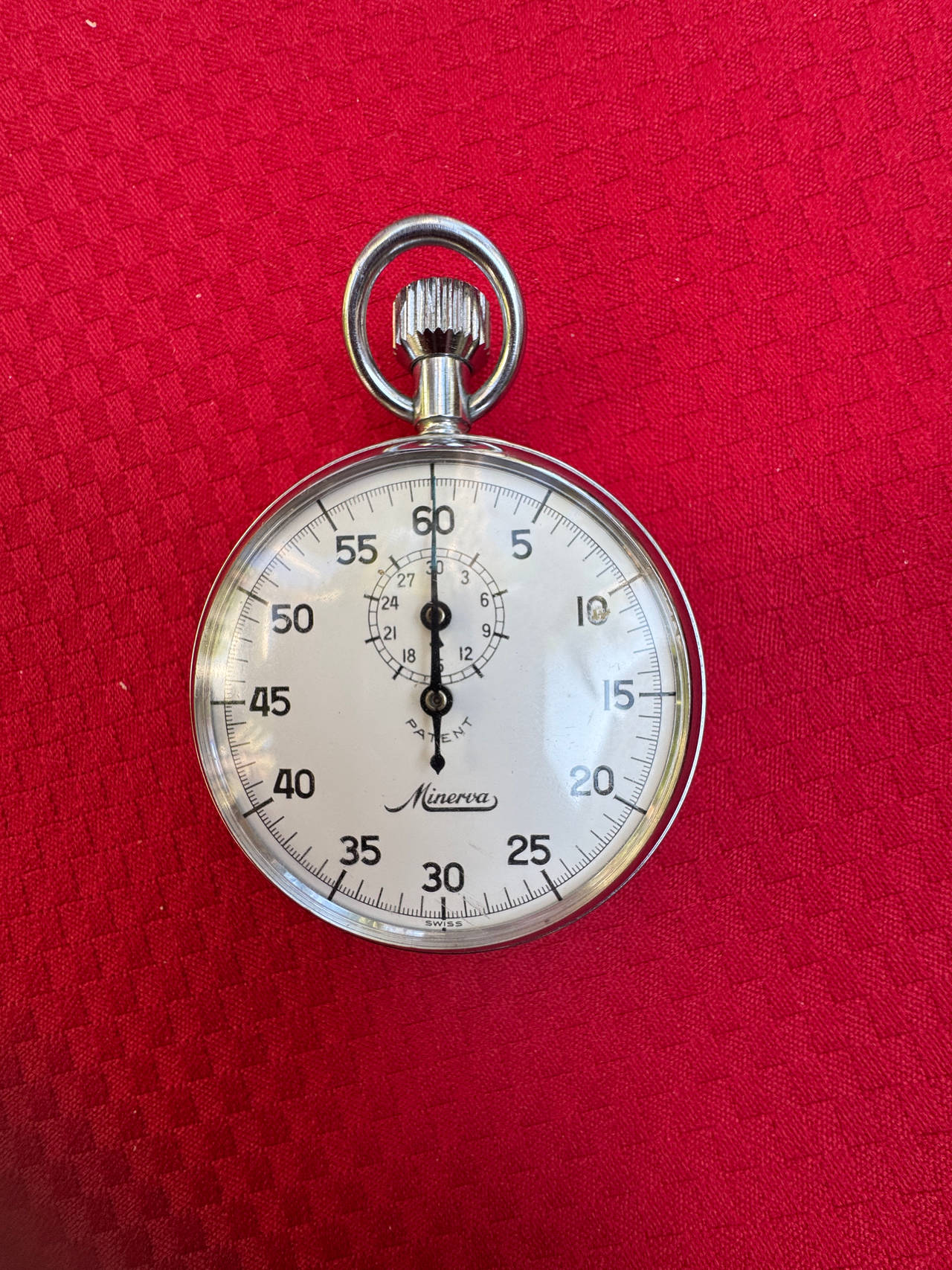 Minerva Mechanical Stopwatch