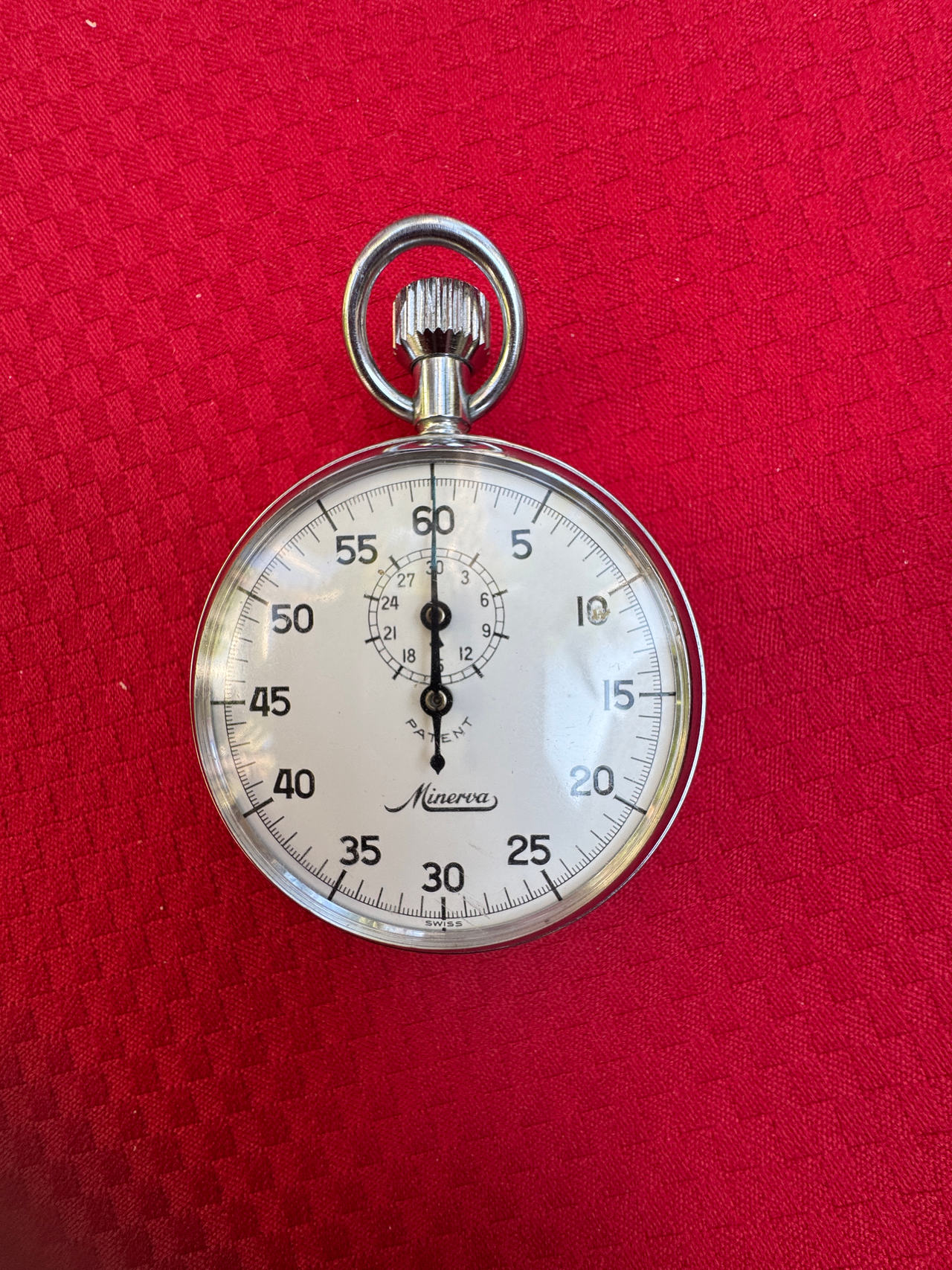 Minerva Mechanical Stopwatch