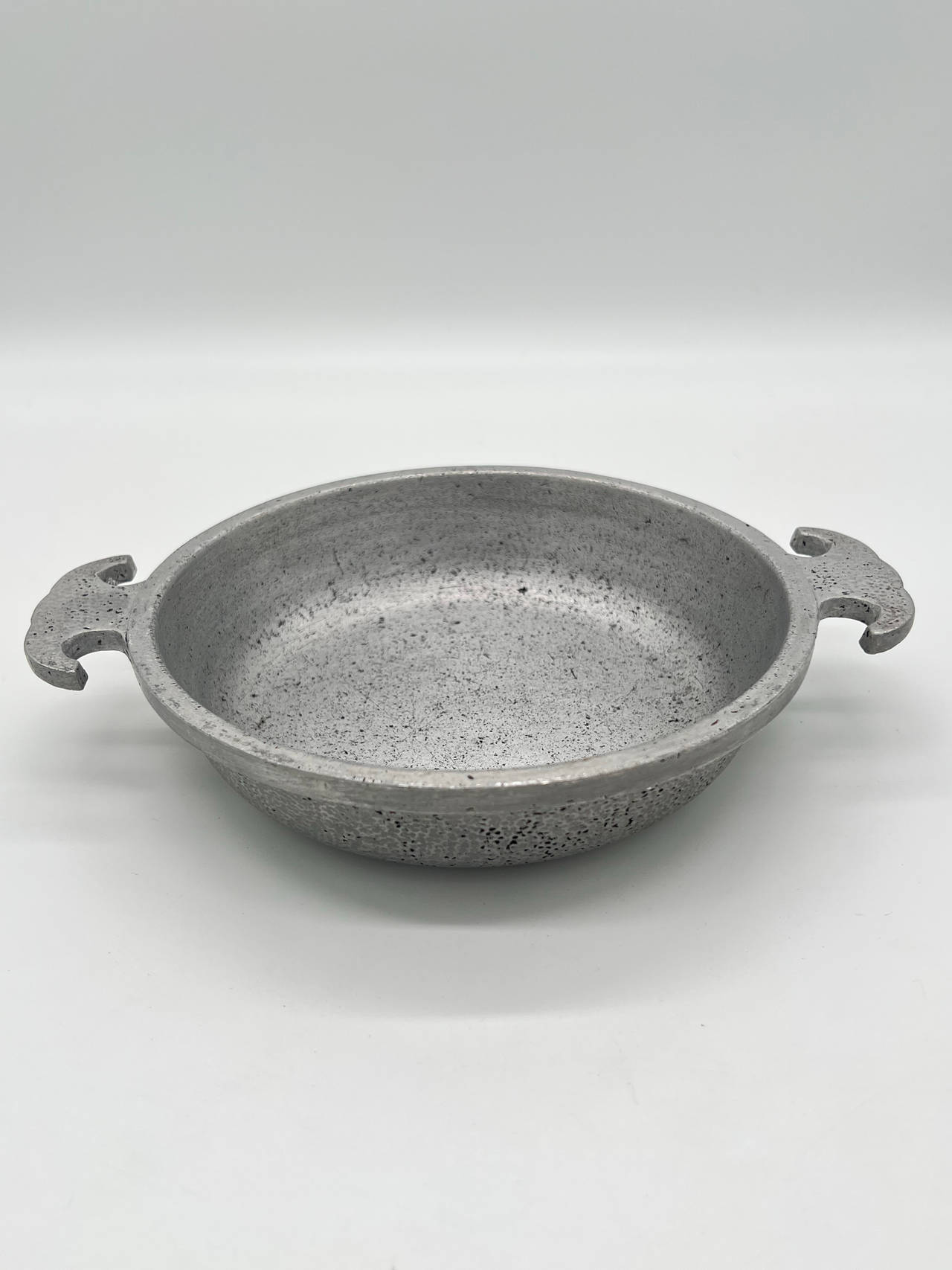 Vintage Guardian Service Small Round Handled Aluminum Casserole Serving Bowl 7”