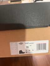 UGG Emmett Duck Boot Black Men's Leather Waterproof size 11 winter boots NIB - Image 5