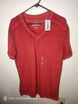 BKE Black V-Neck Burnout T-Shirt XL - Image 2
