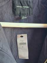 Banana Republic Leather Trim Bomber Jacket - Image 1