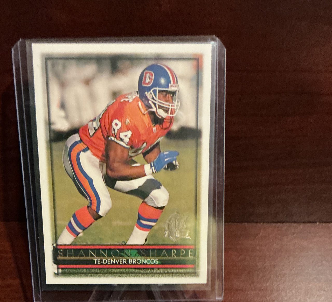 1991 Upper Deck Shannon Sharpe Rookie Card #483