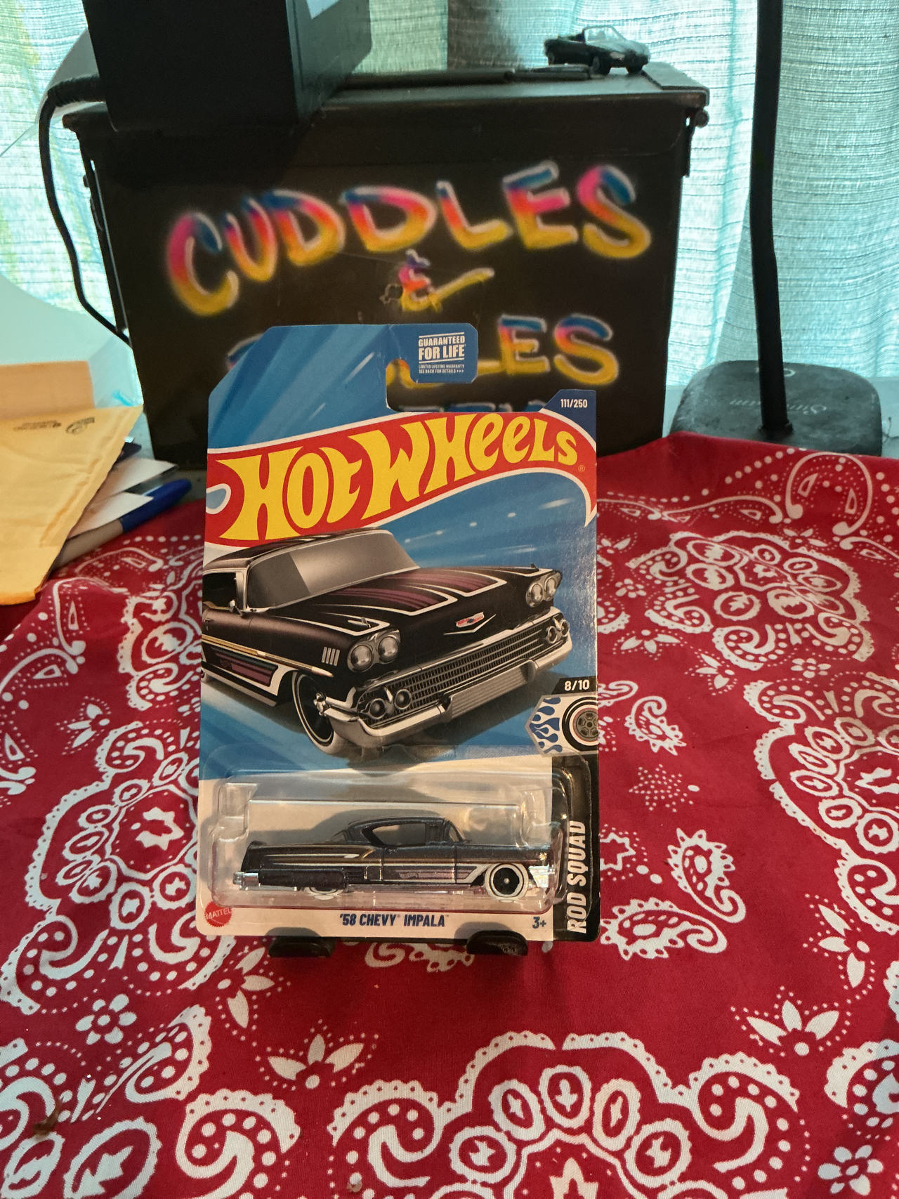 Hot Wheels '58 Chevy Impala Rod Squad 111/250