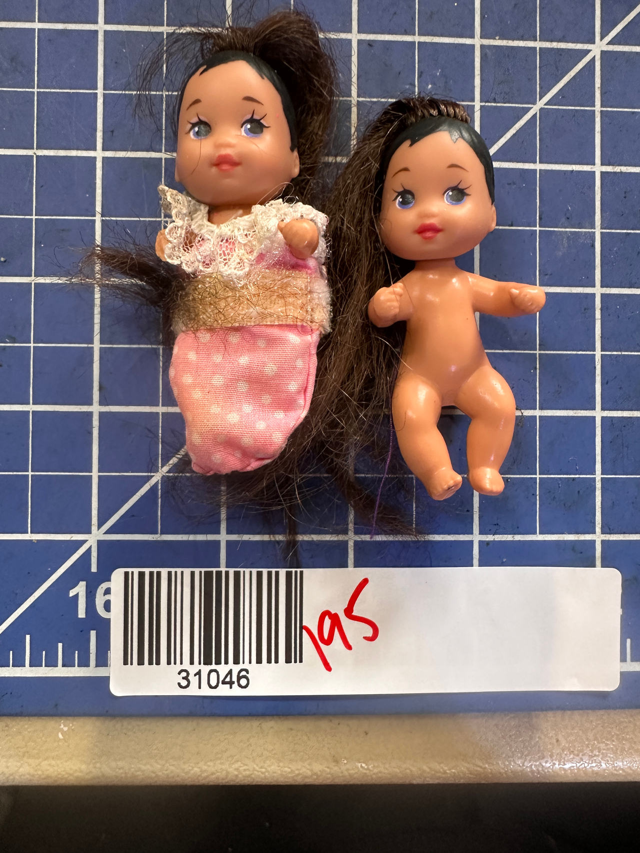 Barbie BABY KRISSY baby dolls, 2 pcs vtg 1990s. 195