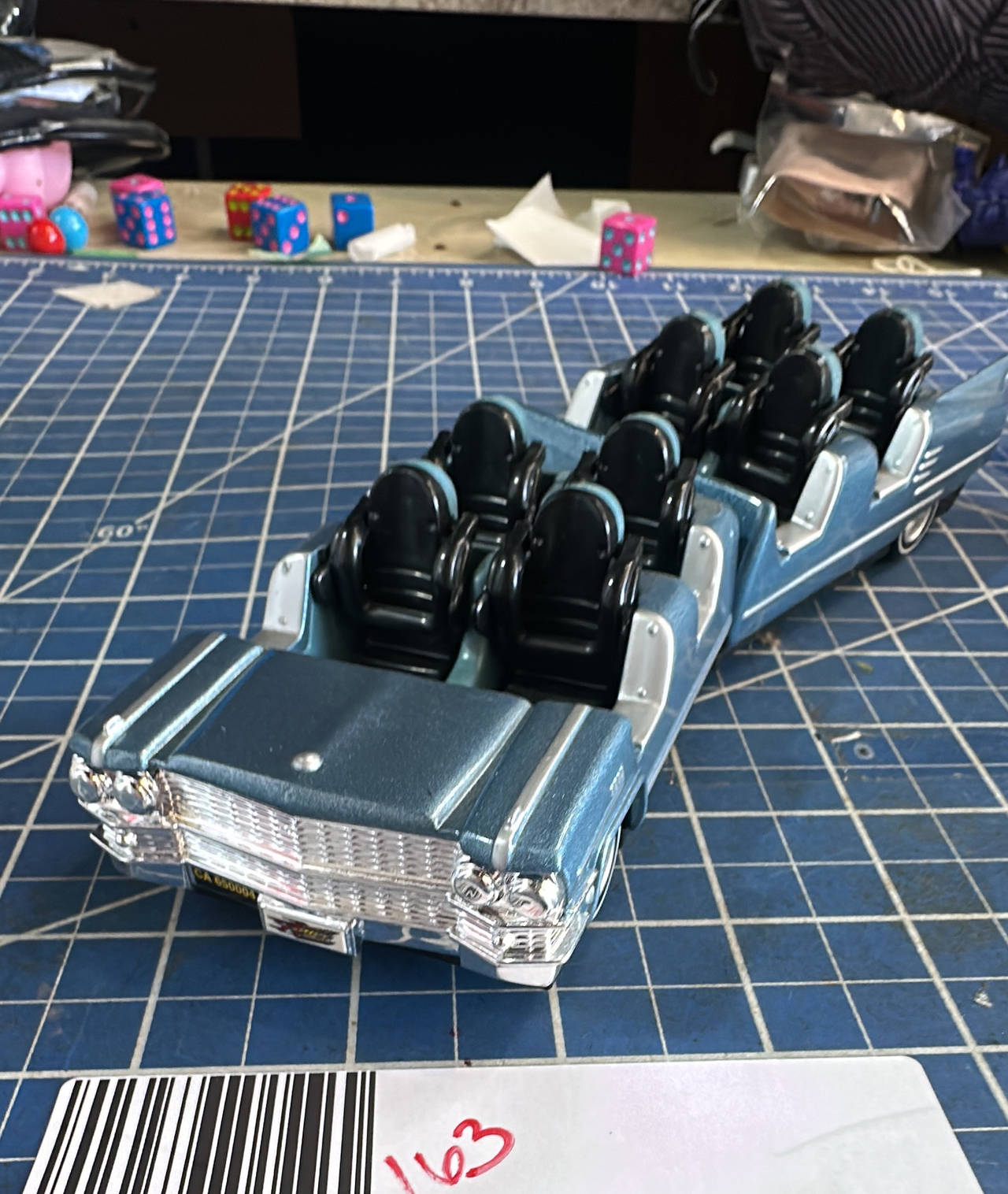 Disney World Rock 'n' Roller Coaster Limo Ride Vehicle Toy *retired* 163