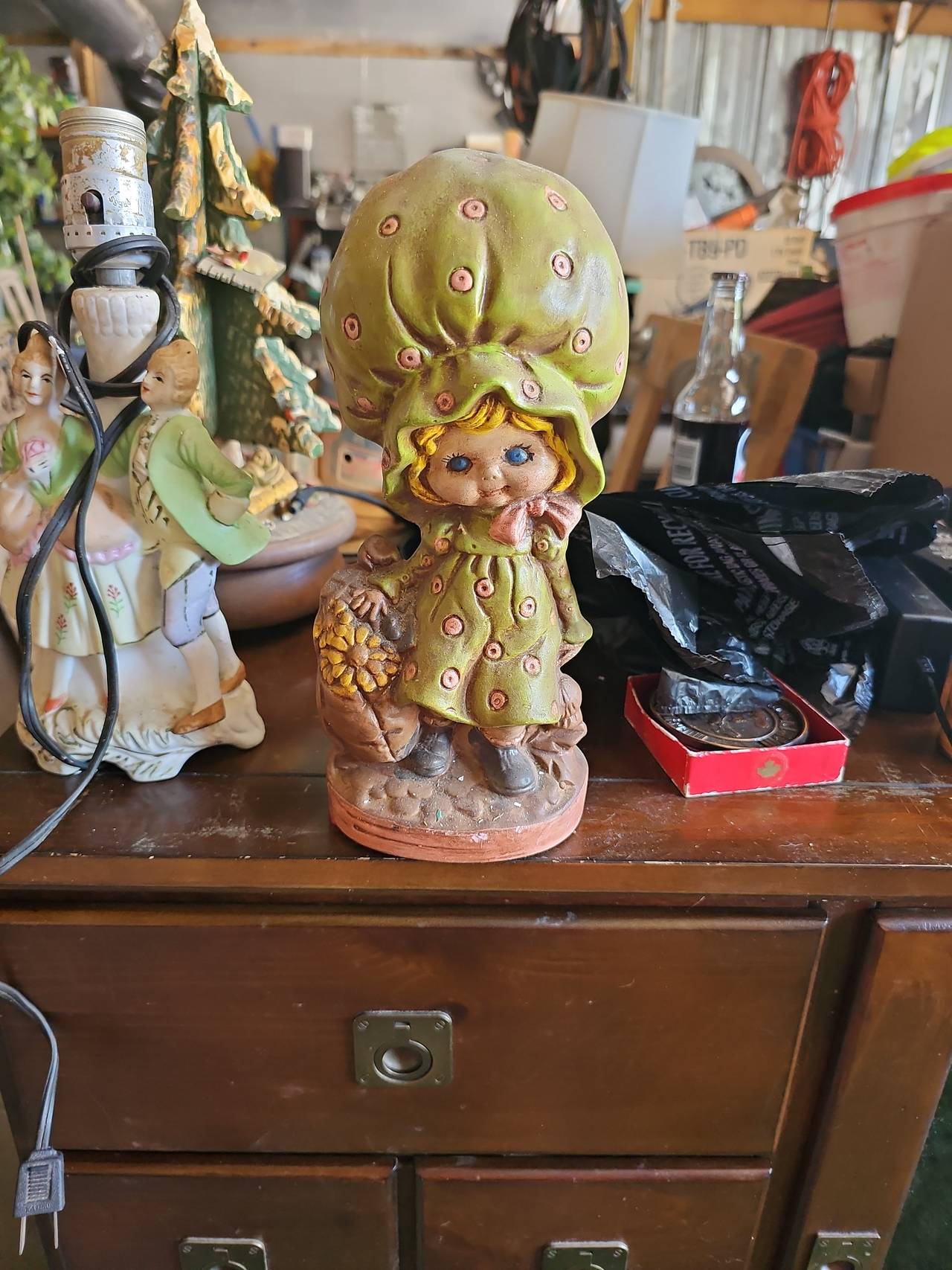 Vintage Strawberry Shortcake Ceramic Figurine