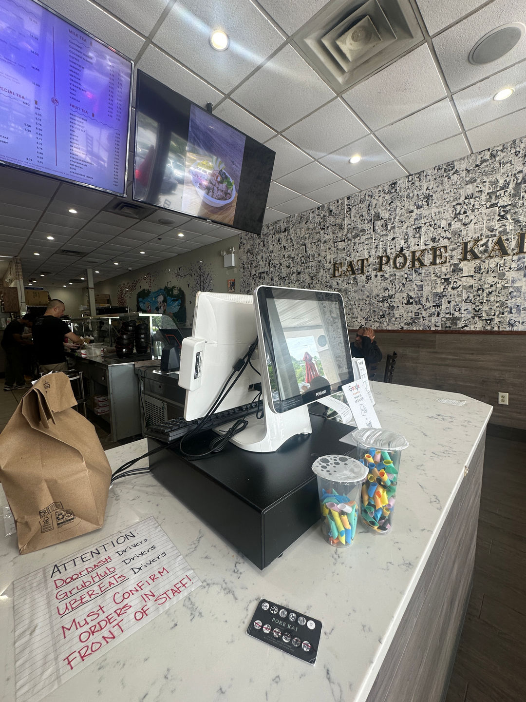 Touchscreen POS Terminal
