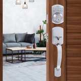 Toledo Electronic Handleset Satin Nickel - Image 6