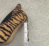 Aldo Tiger Print Peep-Toe Boots - Image 4