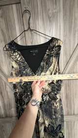 Connected Apparel Sleeveless Floral Snake Print Dress size 14 - Image 4