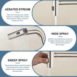         Avsiile stainless steel Pull Down Kitchen Faucet - Image 2