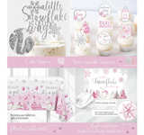 Little Snowflake Baby Shower Decorations Party Supplies, Pink Baby Shower Decor - Image 5
