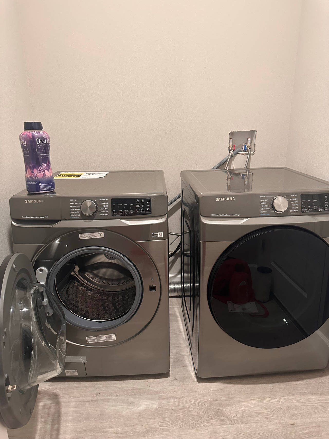 Samsung Front Load Washer and Dryer Set
