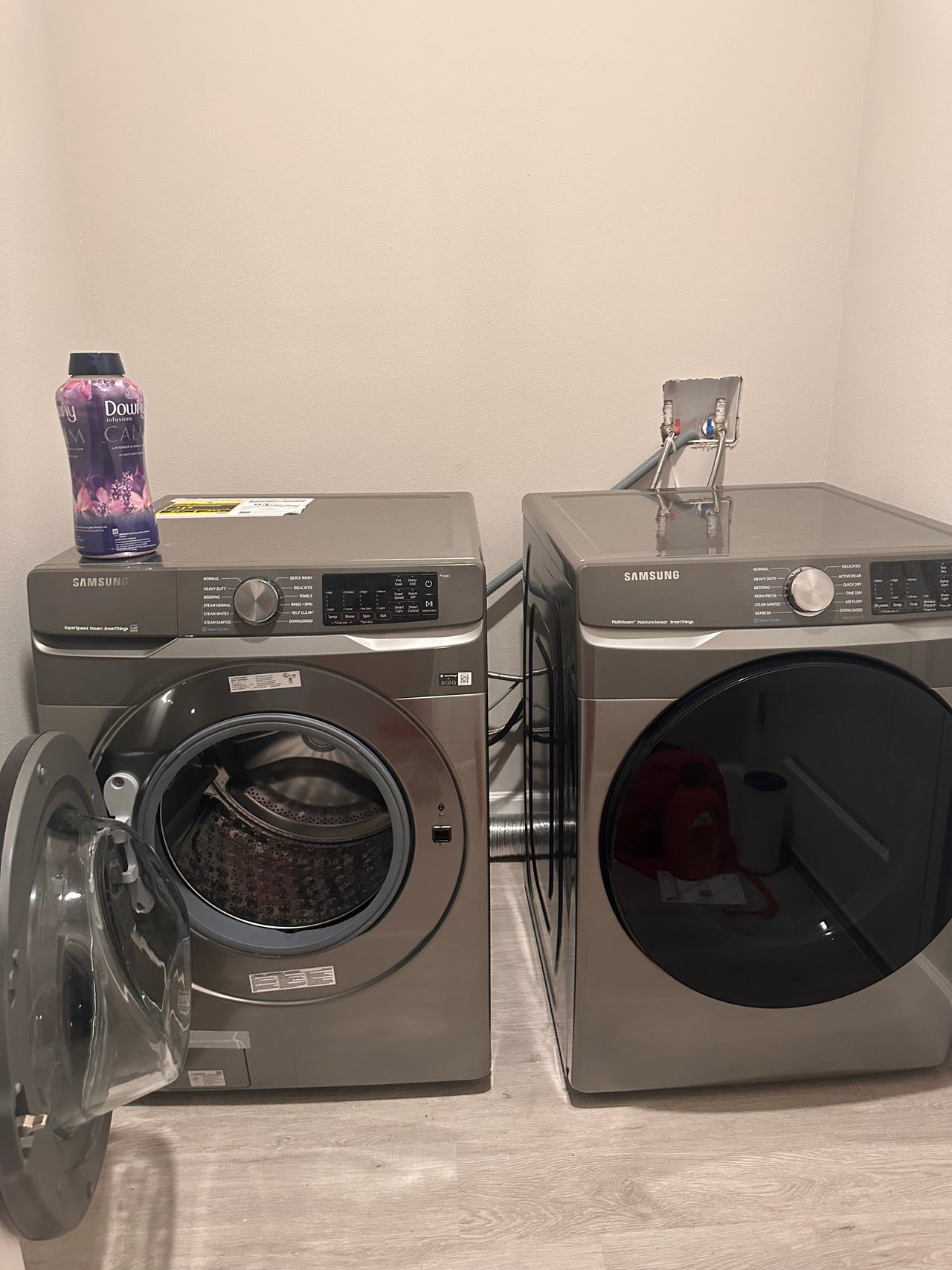 Samsung Front Load Washer and Dryer Set