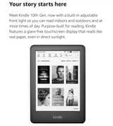 Amazon Kindle Paperwhite 10th Generation - Image 3