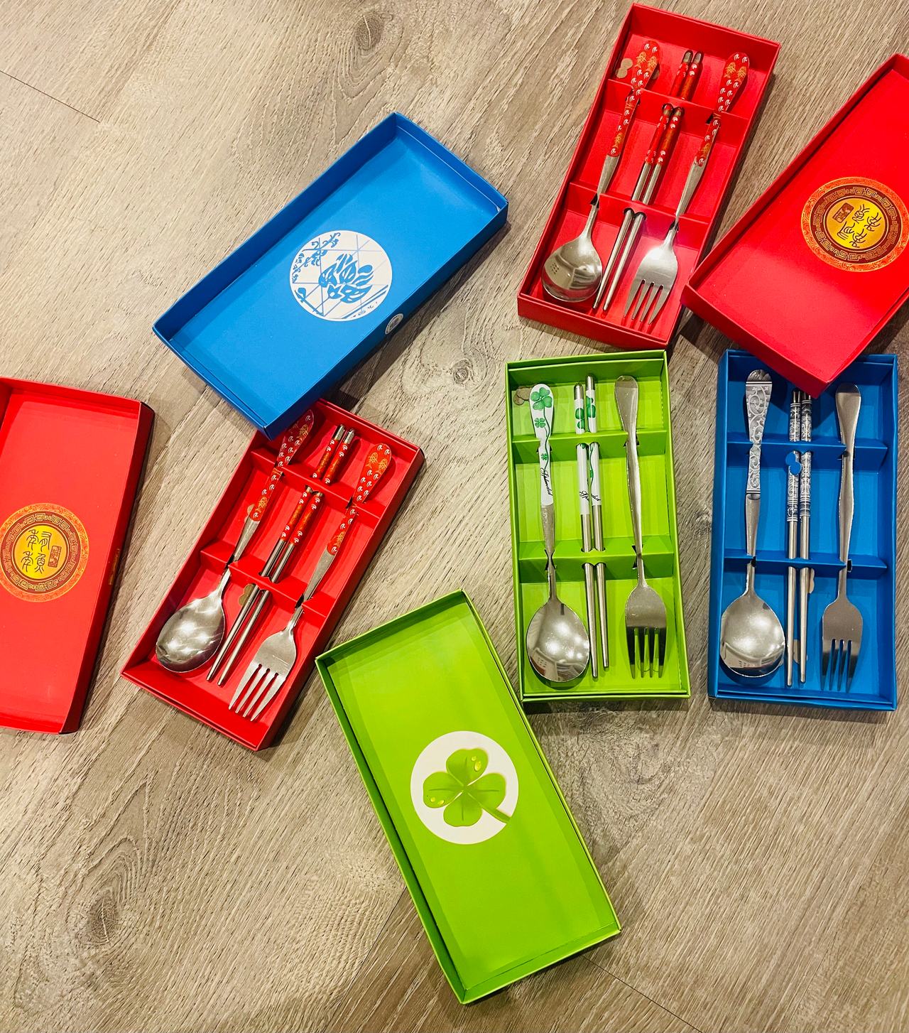 Stainless Steel Travel Cutlery Gift Set
