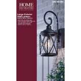 Walcott Manor 18.75 in. 1-Light Black Industrial Hardwired Outdoor Wall Light - Image 5