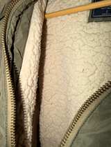 Abercrombie Fitch Sherpa Lined Military Parka Large - Image 2