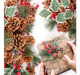 Christmas Pine Cones for Crafts Decorations 50PCS Natural Pine Cones - Image 4
