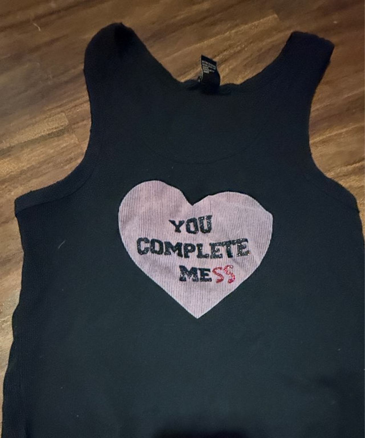 You Complete Mess Graphic Tank Top