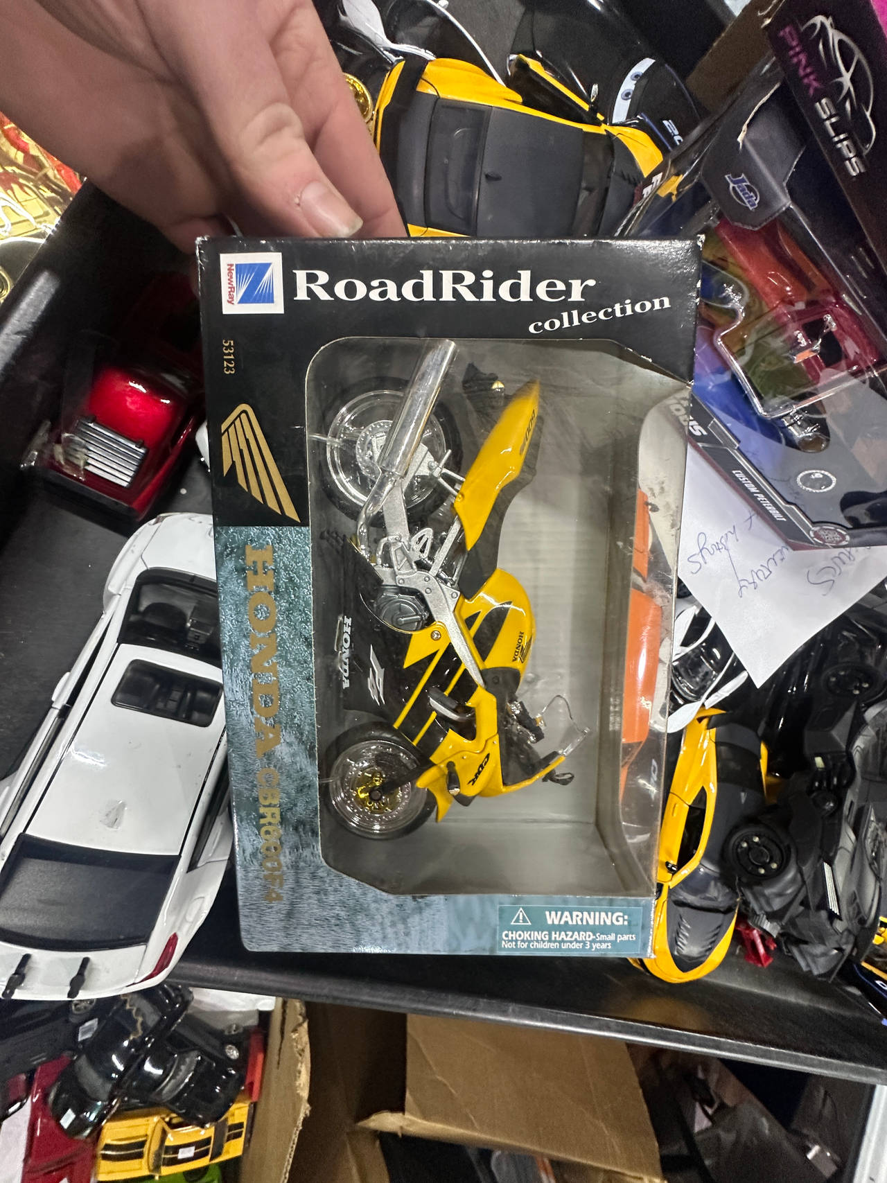 NewRay RoadRider Honda CBR600F4 1:12 Scale Diecast Motorcycle