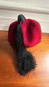 Arab Shriners Fez Hat military logos - Image 6