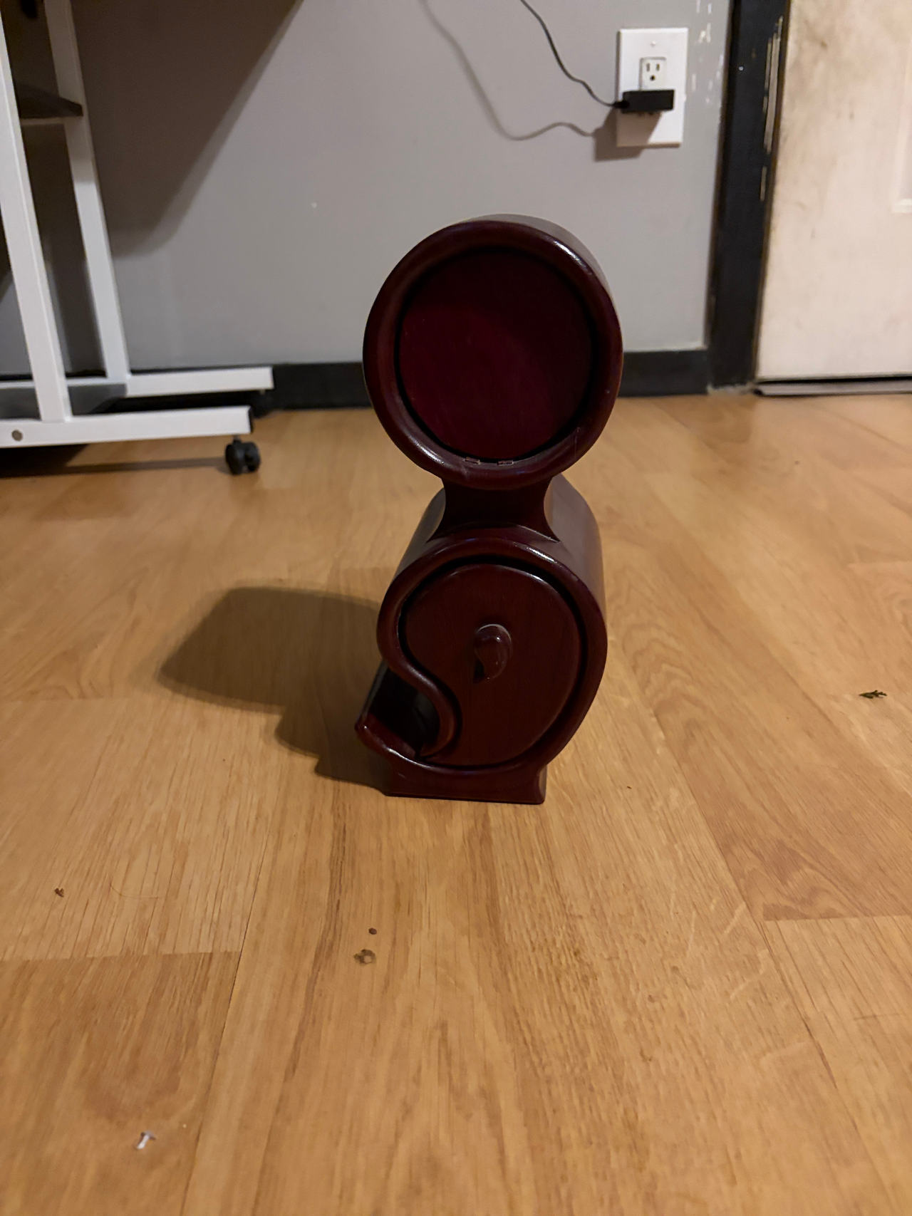 Handmade Wooden Scroll Jewelry Box
