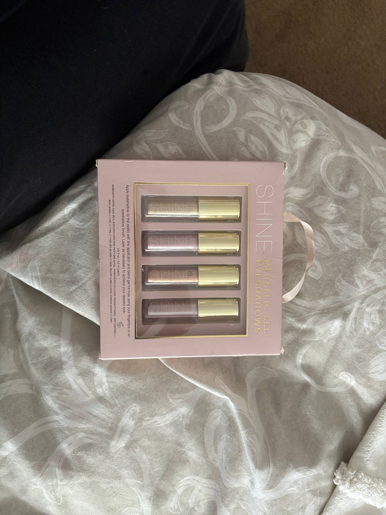 SHINE Metallic Gel Eye Shadows Set