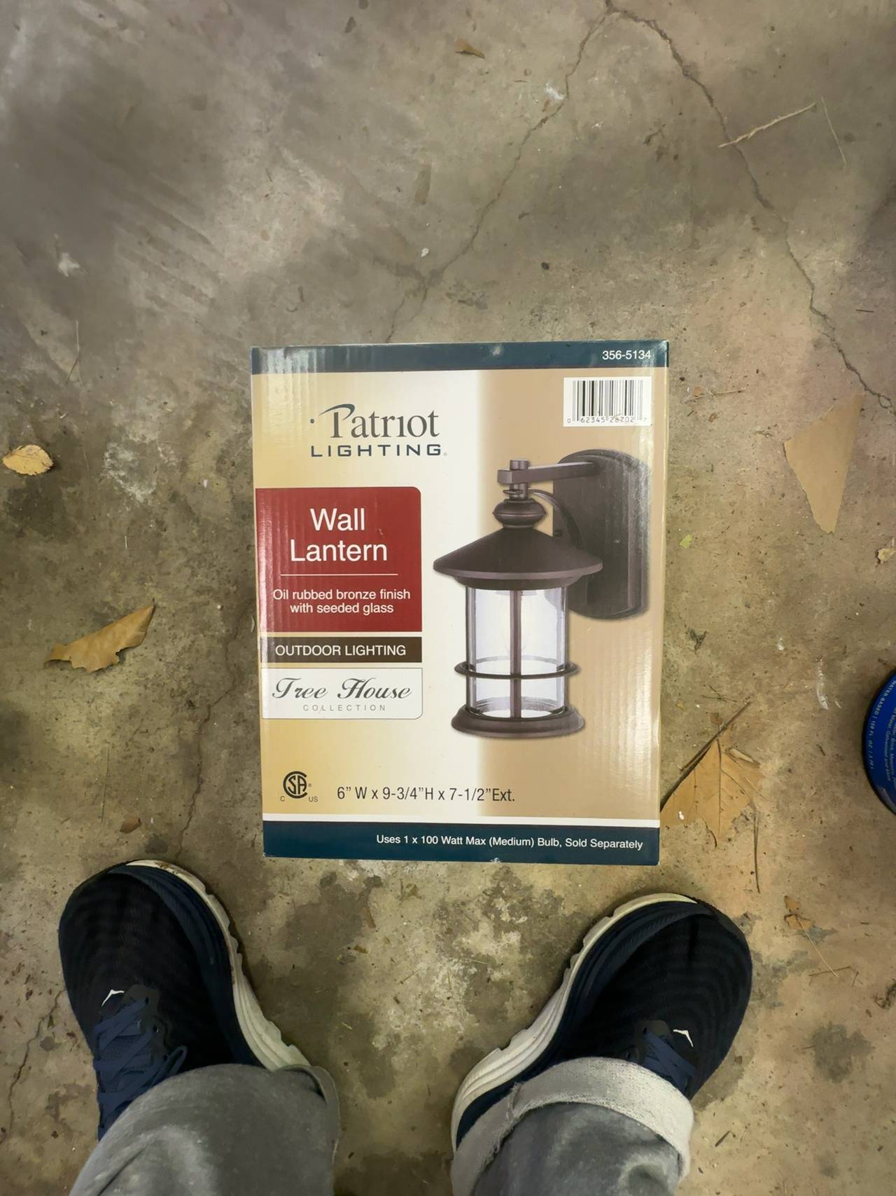 Patriot Lighting Oil Rubbed Bronze Outdoor Wall Lantern