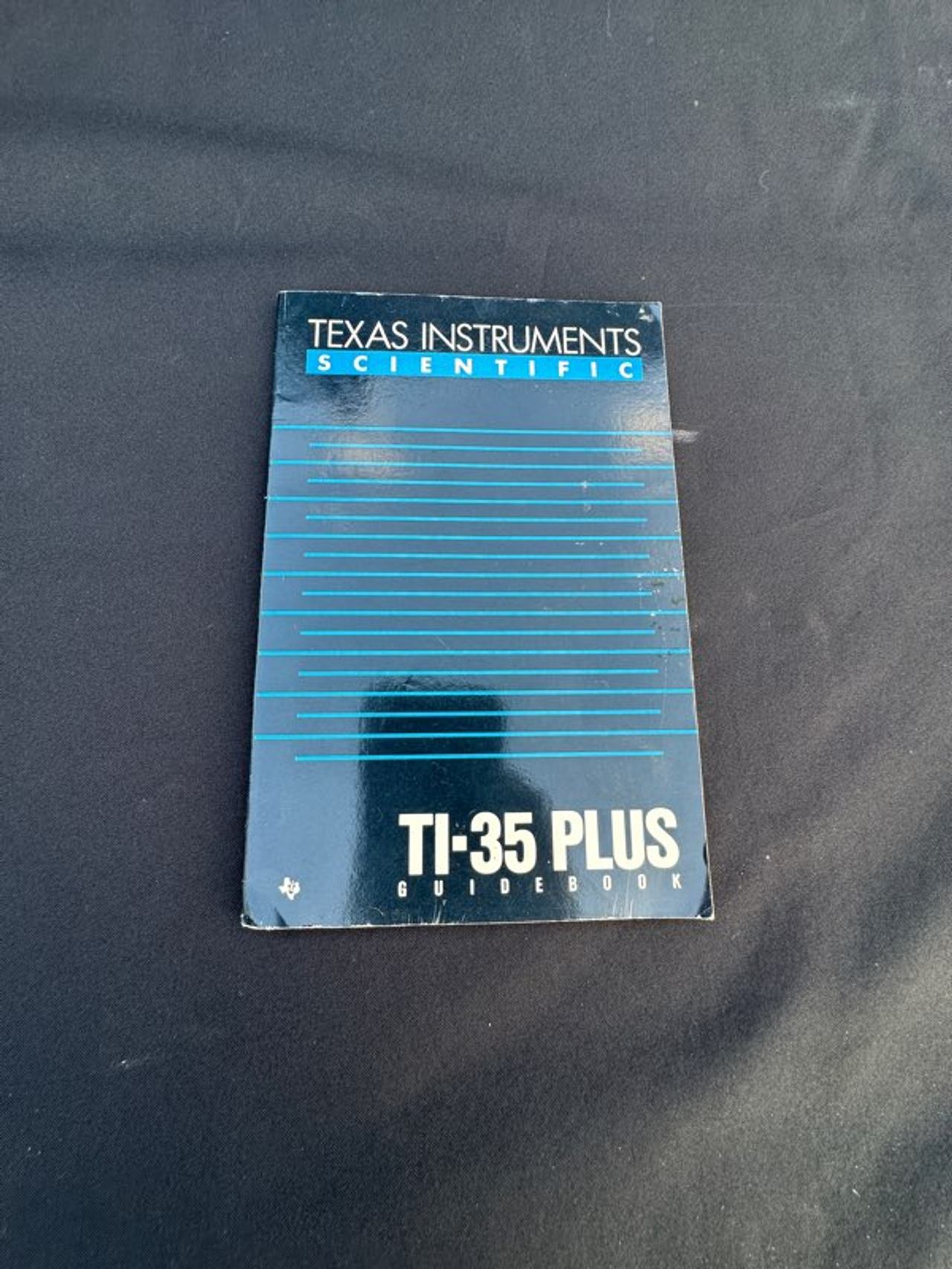Texas Instruments TI-35 Plus Guidebook