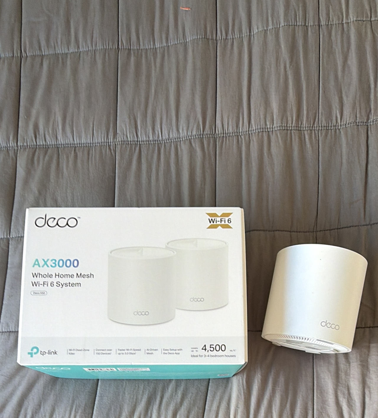 TP-Link Deco X50 Mesh Wi-Fi 6 System (3-Pack)