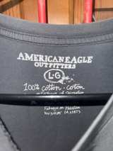 American Eagle Graphic T-Shirt Gray - Image 2