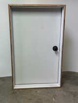 White Interior Flush Door with Hardware (measurements in photos) - Image 1