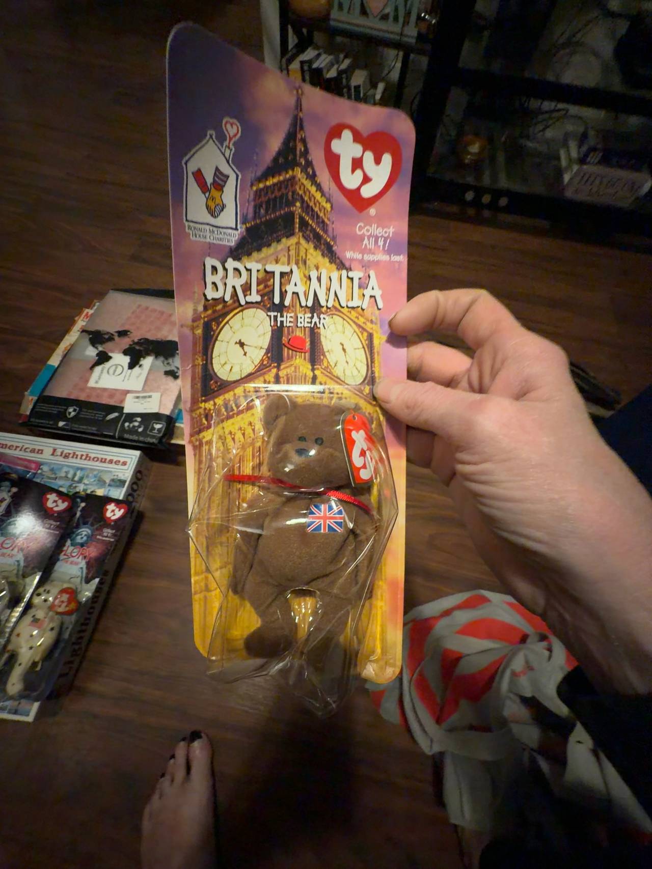 Ty Britannia the Bear McDonald's Charity Beanie Baby