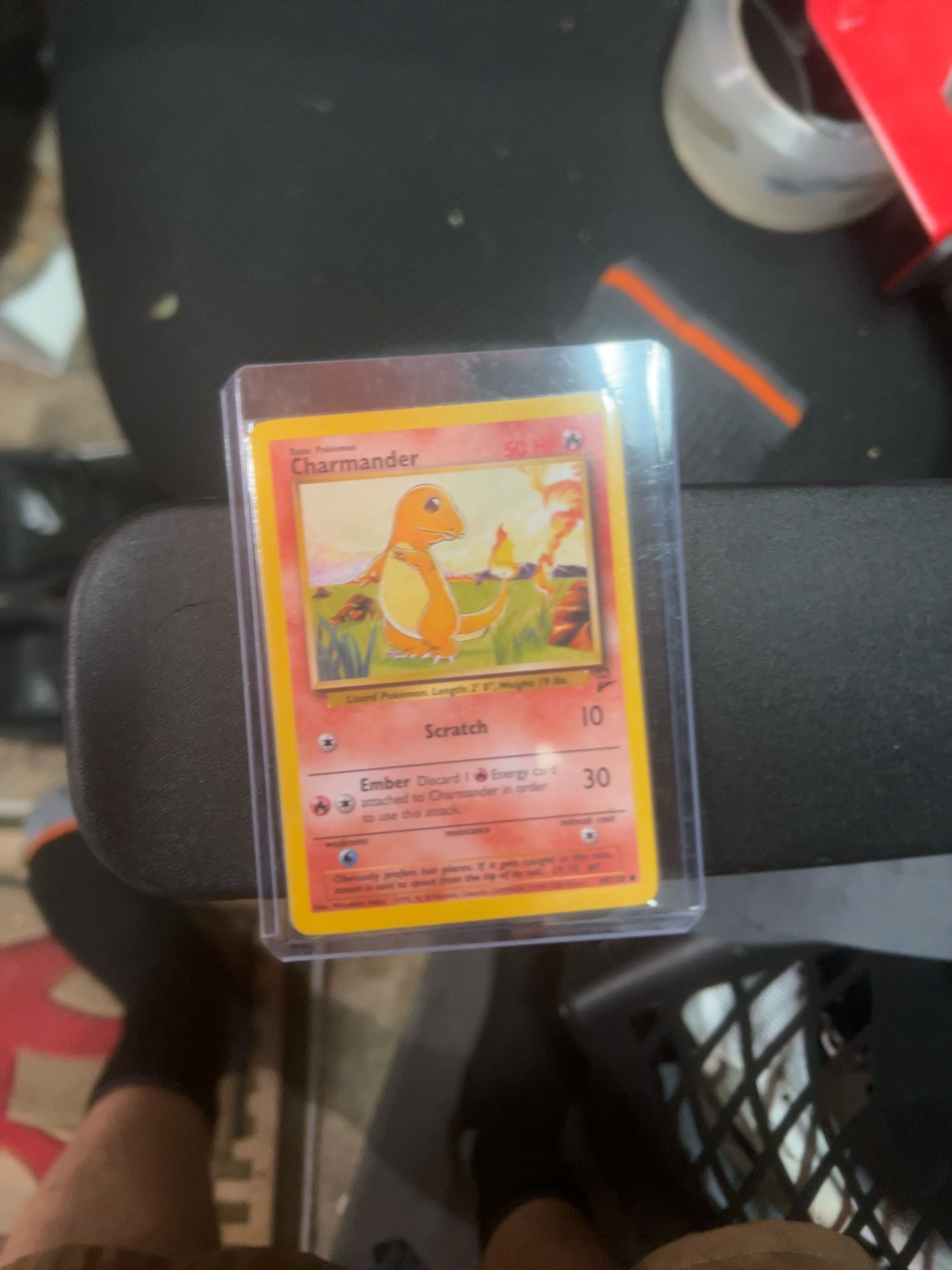 Pokemon Base Set Charmander Card #46
