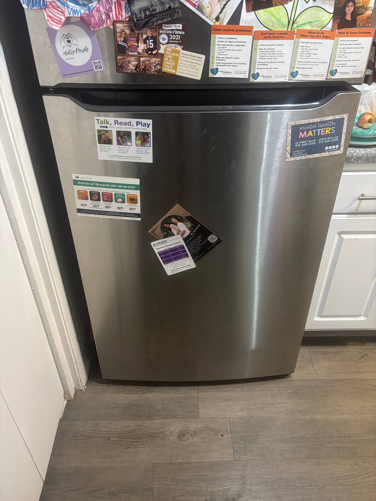 Stainless Steel Top Freezer Refrigerator