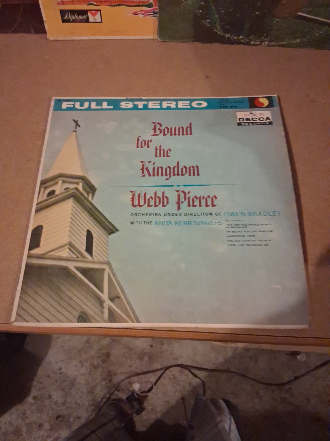 Webb Pierce - Bound for the Kingdom Vinyl LP
