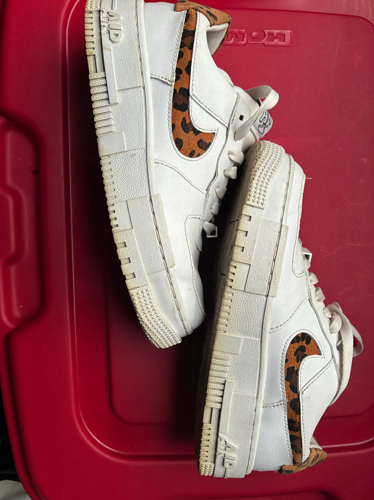 Nike Air Force 1 Pixel Leopard Print