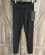 XS Vie Active Rockell Compression Leggings in Black Leopard NWT - Image 1