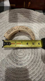 Vintage Carved Boar Tusk - Image 8