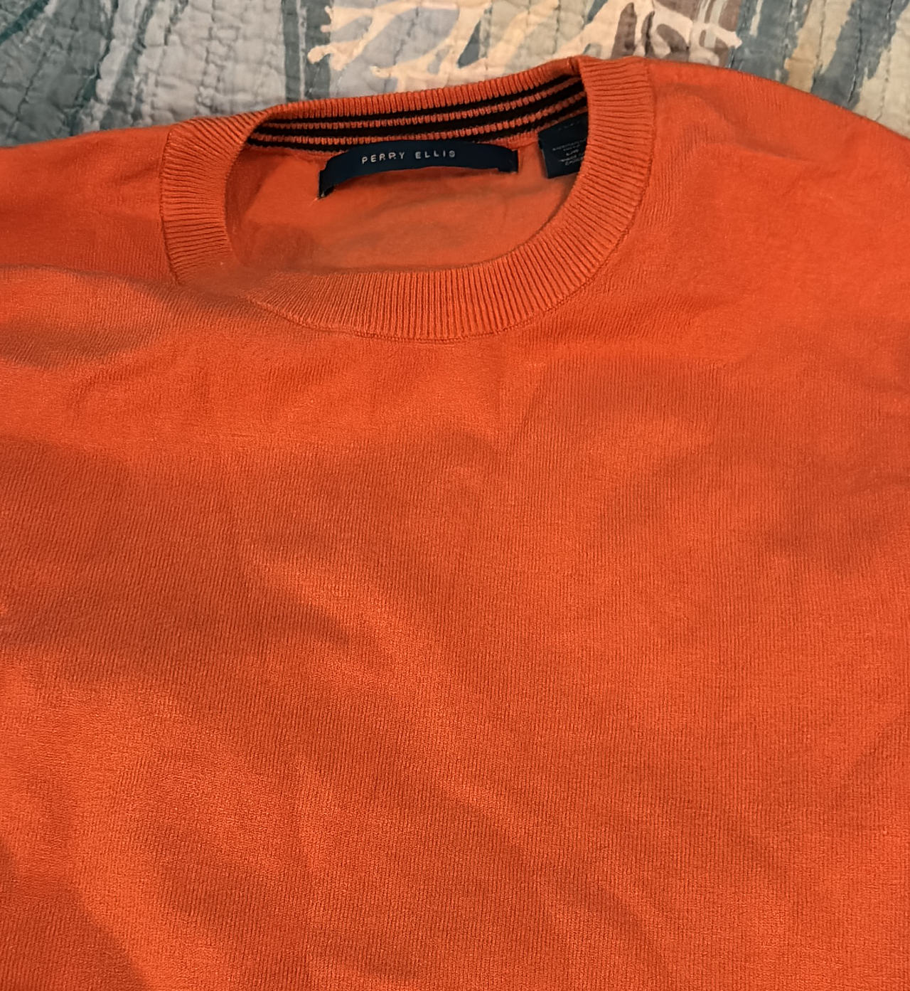 Perry Ellis Men's Crew Neck Sweater
