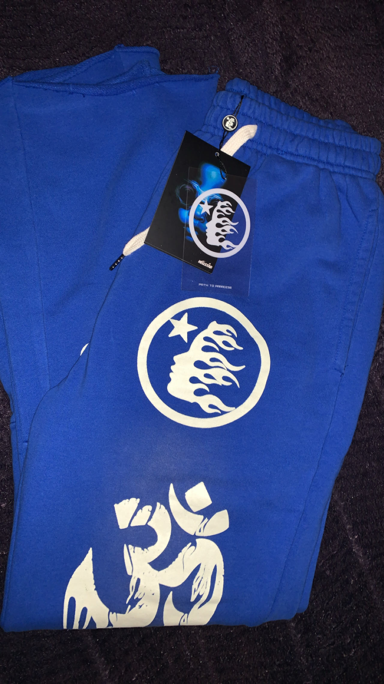 Blue hellstar sweatpants 