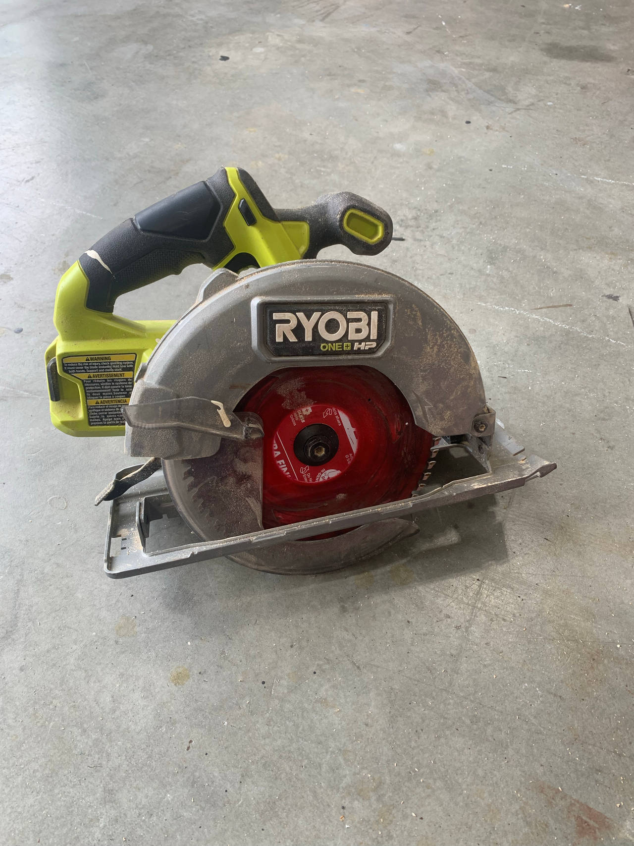 Ryobi PBLCS300B ONE+ HP 18V Brushless 7-1/4" Circular Saw
