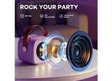 Mini Karaoke Machine with 2 Wireless Microphones, TOP Kids Gifts for Girls - Image 4