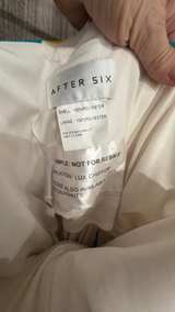 After Six Strapless Polka Dot Maxi Dress Size 8 NEW - Image 4
